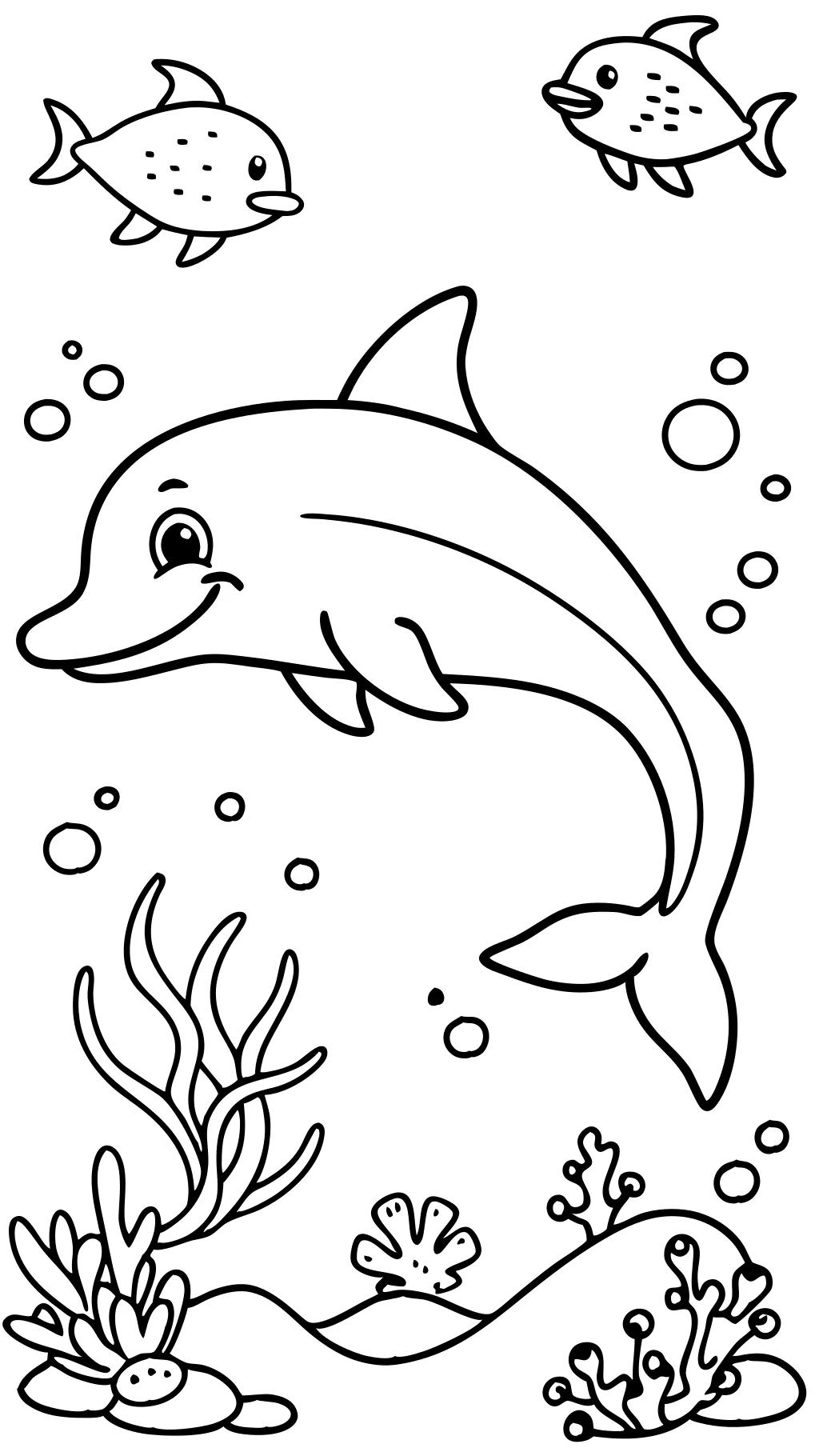 underwater coloring book pages